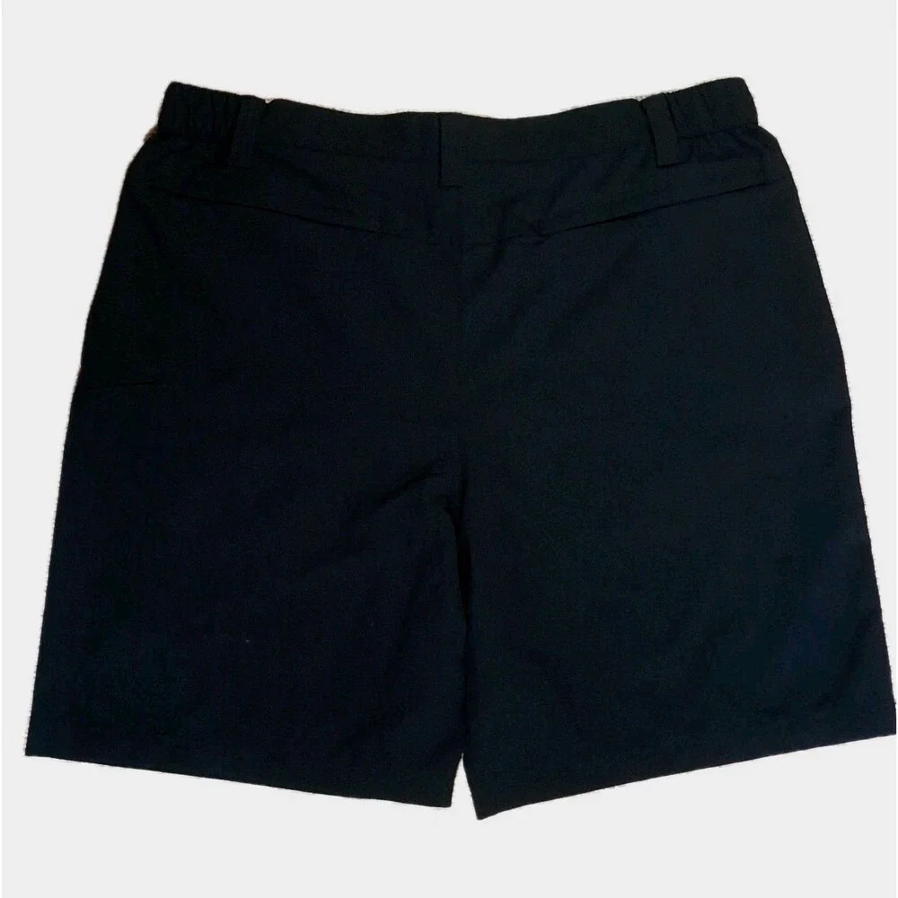 ​WEATHERPROOF VINTAGE MEN'S SIZE 38 PERFORMANCE TECH SHORTS BLACK STRETCH 187043